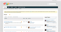 Desktop Screenshot of forum.rhymezone.com